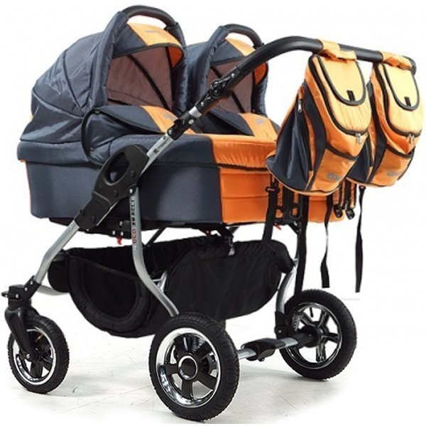 Фото Детская коляска для двойни Tako Duo Jumper Classic 2 в 1, реальные фотографии клиентов | Коляски-Кроватки.Ру