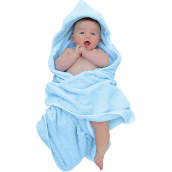 Махровое полотенце с уголком и варежка для купания Red Castle "Hooded Towel" art. 0304 фото 1