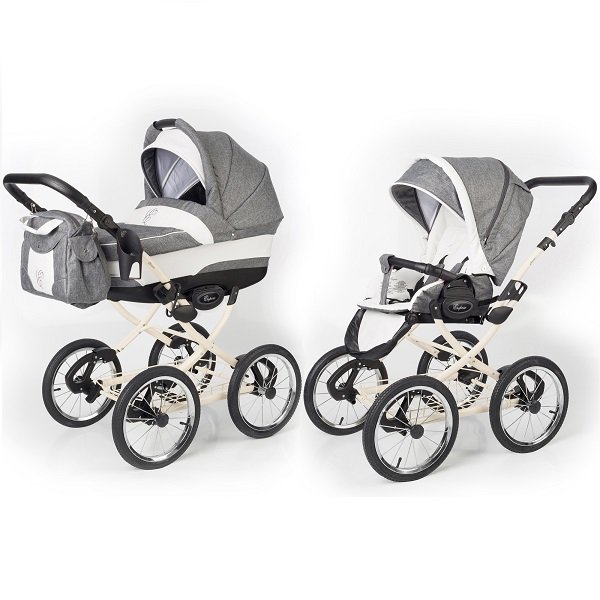 Фото Детская коляска Esspero Classic 2 в 1, шасси Beige, реальные фотографии клиентов | Коляски-Кроватки.Ру