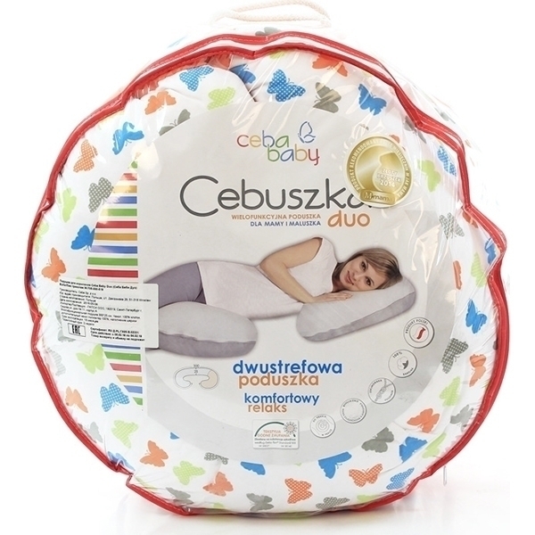 Трикотажная подушка для кормления Ceba Baby Duo фото 1