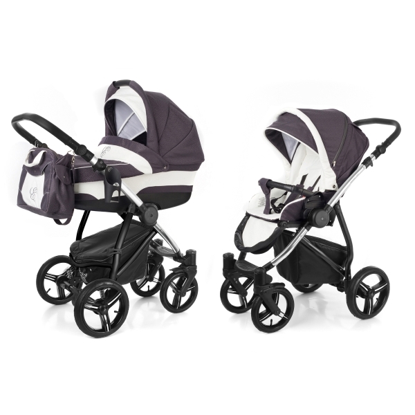 Фото Детская коляска Esspero Newborn Lux 2 в 1, шасси Chrome, реальные фотографии клиентов | Коляски-Кроватки.Ру