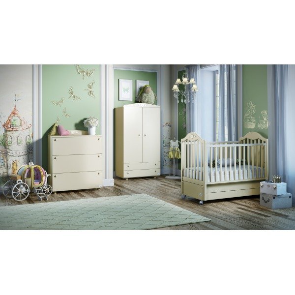 Детская кроватка Baby Italia Didi (продольный маятник) фото 1