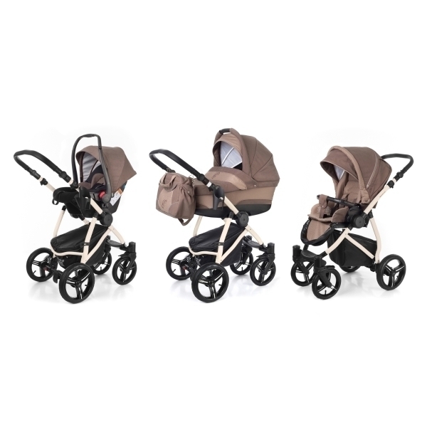 Фото Детская коляска Esspero Newborn Lux 3 в 1, шасси Beige, реальные фотографии клиентов | Коляски-Кроватки.Ру