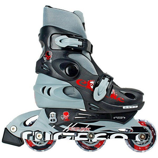 Роликовые коньки RT Коробейники PW-129СВ, пластмассовая рама, 26-29 р. - Фото