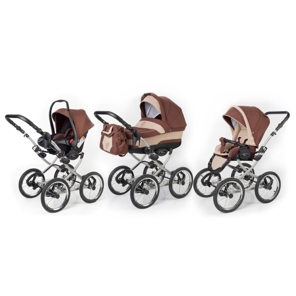 Фото Детская коляска Esspero Classic 3 в 1, шасси Grey, реальные фотографии клиентов | Коляски-Кроватки.Ру