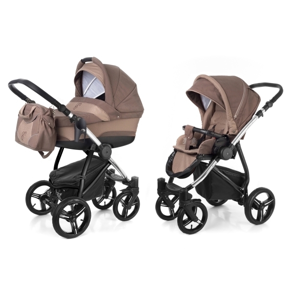 Фото Детская коляска Esspero Newborn Lux 2 в 1, шасси Chrome, реальные фотографии клиентов | Коляски-Кроватки.Ру