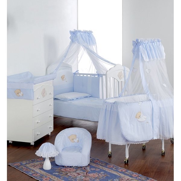 Детское постельное белье Italbaby Cuoricini, 5 предметов фото 2