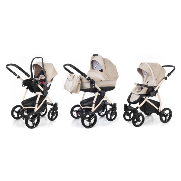 Фото Детская коляска Esspero Newborn Lux 3 в 1, шасси Beige, реальные фотографии клиентов | Коляски-Кроватки.Ру