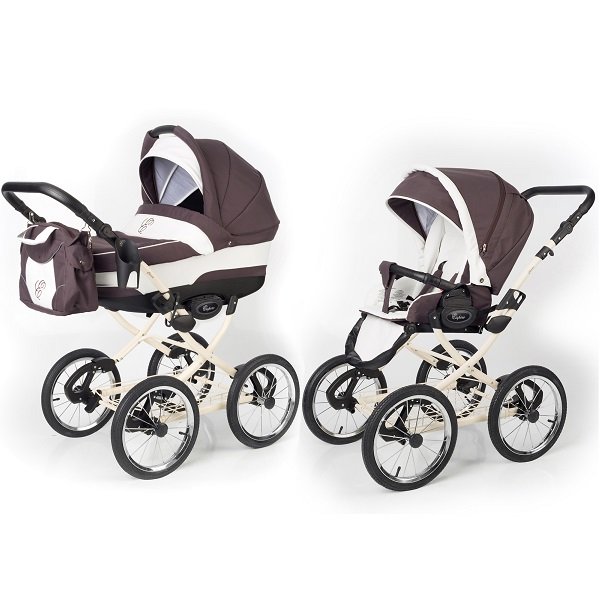 Фото Детская коляска Esspero Classic 2 в 1, шасси Beige, реальные фотографии клиентов | Коляски-Кроватки.Ру