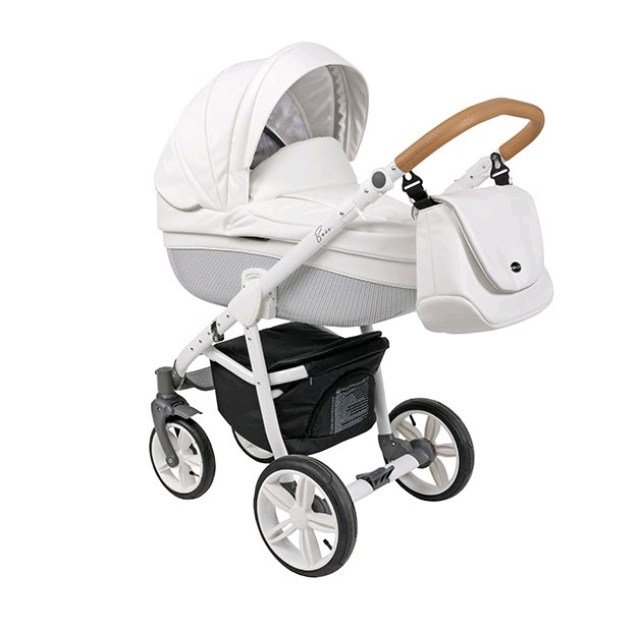 Фото Детская коляска Roan Bass Eco 2 в 1, эко-кожа, реальные фотографии клиентов | Коляски-Кроватки.Ру