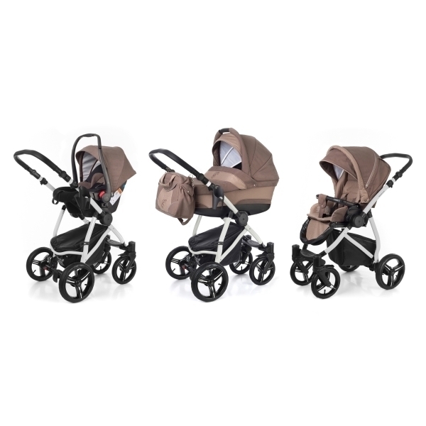 Фото Детская коляска Esspero Newborn Lux 3 в 1, шасси Grey, реальные фотографии клиентов | Коляски-Кроватки.Ру