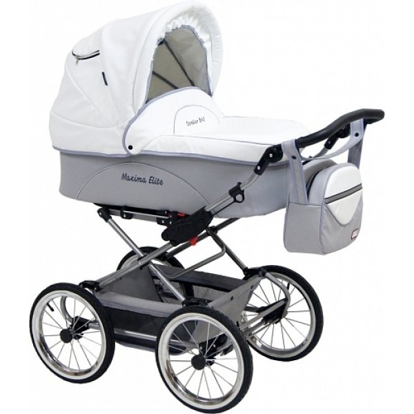 Фото Детская коляска Maxima Elite XL 2 в 1, кожа, реальные фотографии клиентов | Коляски-Кроватки.Ру