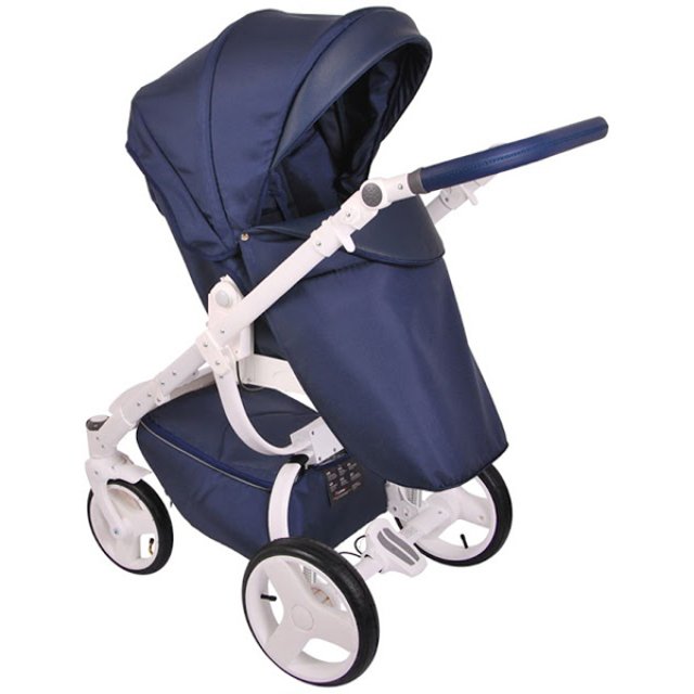Детская коляска Lonex Cosmo 3 в 1, ткань+эко-кожа фото 9