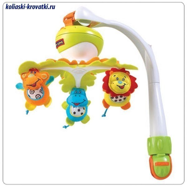 413 Универсальный музыкальный мобиль Tiny Love Веселая Африка фото 1