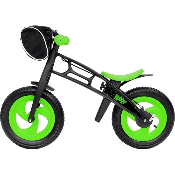 Велобалансир + беговел Hobby-Bike RT Fly А Черная Оса Plastic А-шины елочка фото 13