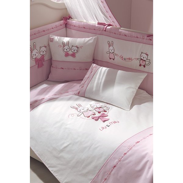 Бортик Funnababy Lily Milly короткий для детской кровати 120 х 60 см фото 1