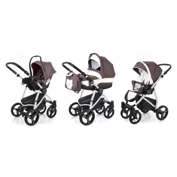 Фото Детская коляска Esspero Newborn Lux 3 в 1, шасси Grey, реальные фотографии клиентов | Коляски-Кроватки.Ру