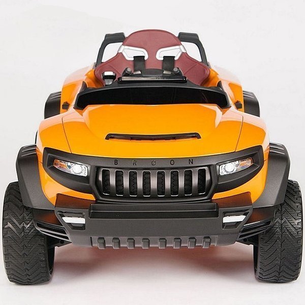 Электромобиль джип-внедорожник RT Broon Henes полноприв. со встроен. планшетом Android 24V арт. Т870 фото 12