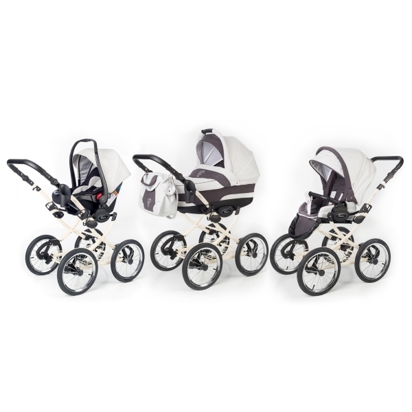 Фото Детская коляска Esspero Classic 3 в 1, шасси Beige, реальные фотографии клиентов | Коляски-Кроватки.Ру