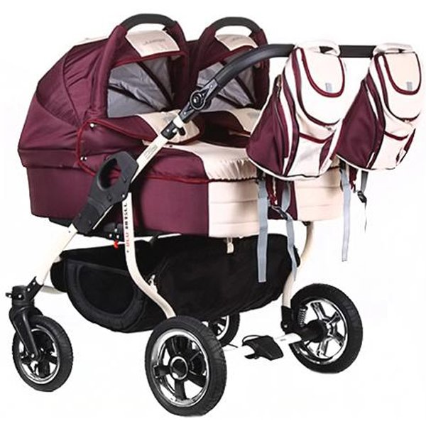 Фото Детская коляска для двойни Tako Duo Jumper Classic 2 в 1, реальные фотографии клиентов | Коляски-Кроватки.Ру