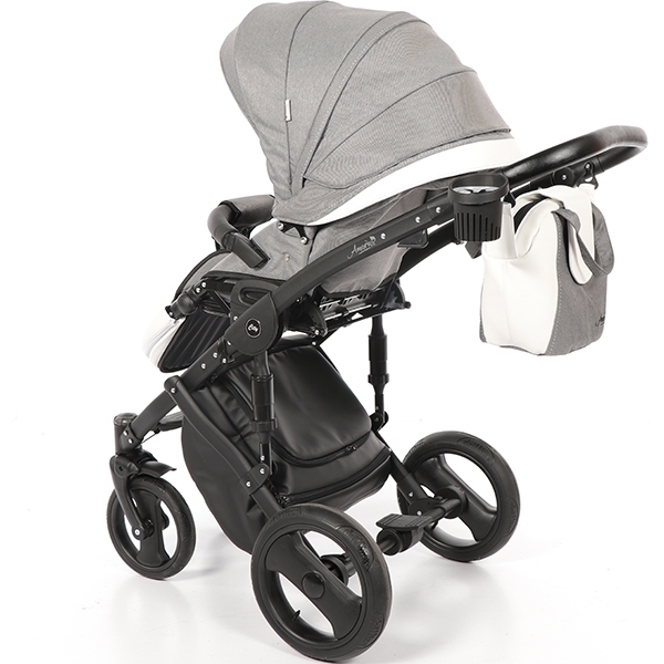 Детская коляска AmaroBaby City Ecco 2 в 1, ткань+эко-кожа фото 30