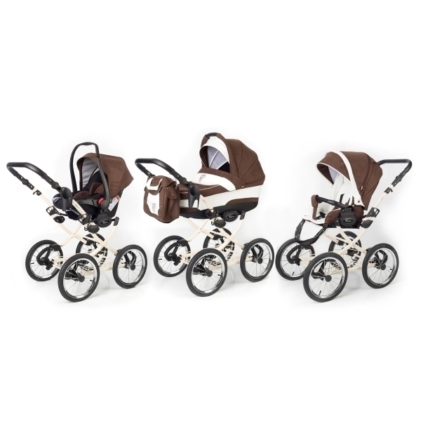 Фото Детская коляска Esspero Classic 3 в 1, шасси Beige, реальные фотографии клиентов | Коляски-Кроватки.Ру