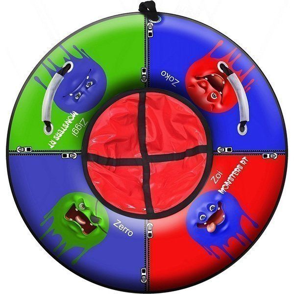 Надувные санки-тюбинг RT 4 Monsters - Фото