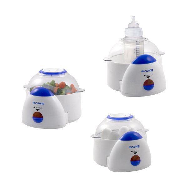 Подогреватель-пароварка-стерилизатор Miniland Super 3 Deco 89033 фото 1