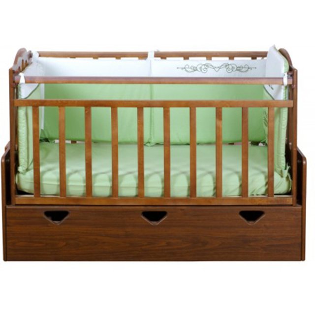 Автоматическая детская кроватка Daka baby Дака Беби Укачай-ка 3 фото 11