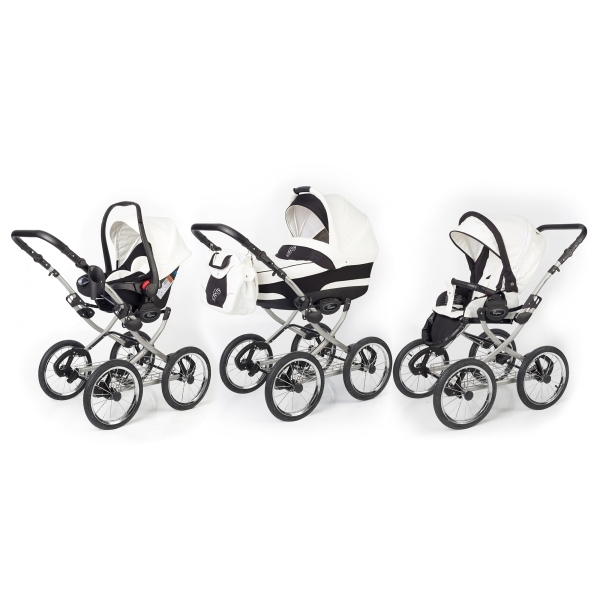 Детская коляска Esspero Classic 3 в 1, шасси Grey - Фото
