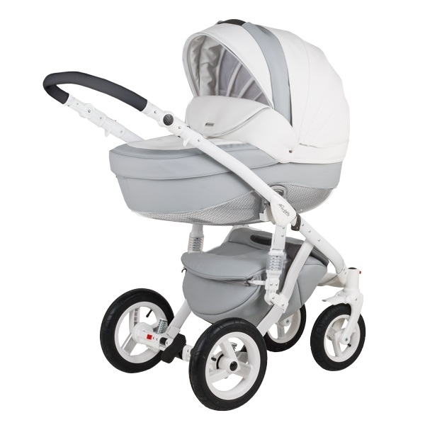 Фото Детская коляска Adamex Barletta Deluxe (Carbon) 3 в 1, реальные фотографии клиентов | Коляски-Кроватки.Ру
