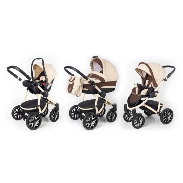 Фото Детская коляска Esspero Discovery 3 в 1, шасси Beige, реальные фотографии клиентов | Коляски-Кроватки.Ру