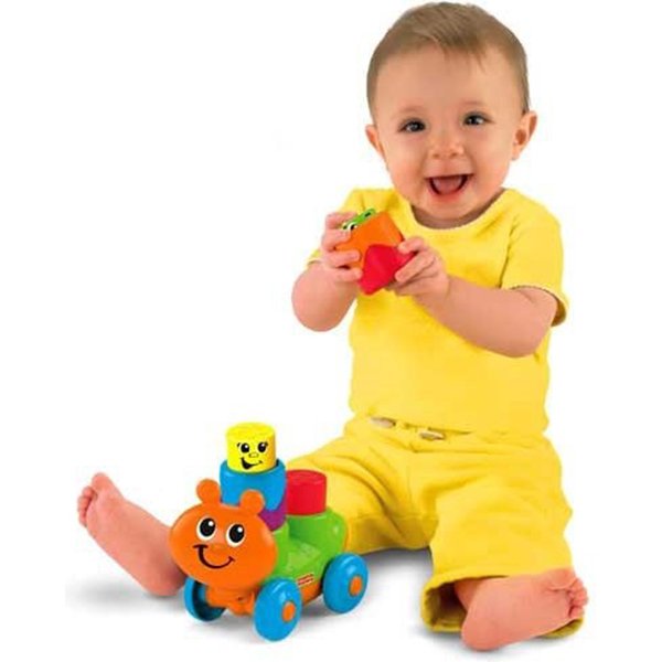 FP P9783 Кубики-блоки Fisher Price Улитка фото 2