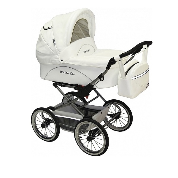 Фото Детская коляска Maxima Elite XL 2 в 1, кожа, реальные фотографии клиентов | Коляски-Кроватки.Ру