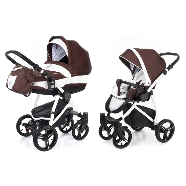 Фото Детская коляска Esspero Newborn Lux 2 в 1, шасси White, реальные фотографии клиентов | Коляски-Кроватки.Ру