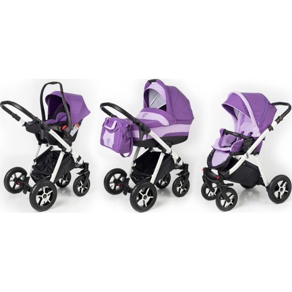 Фото Детская коляска Esspero Newborn Lux 3 в 1, шасси White, реальные фотографии клиентов | Коляски-Кроватки.Ру