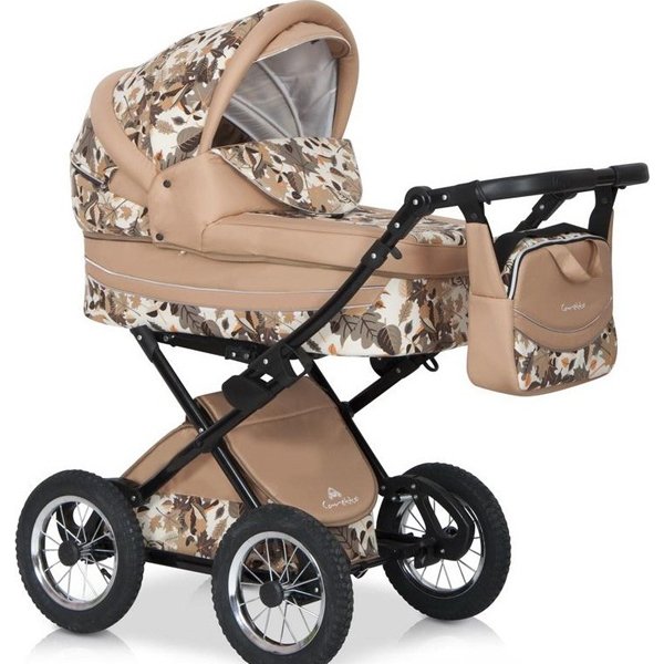 Фото Детская коляска Caretto Angel Leaves Collection 2 в 1, реальные фотографии клиентов | Коляски-Кроватки.Ру
