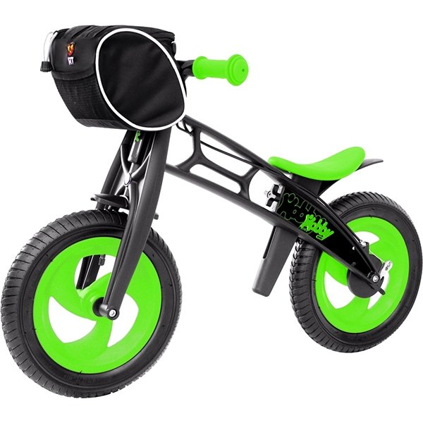 Велобалансир + беговел Hobby-Bike RT Fly А Черная Оса Plastic А-шины елочка фото 12