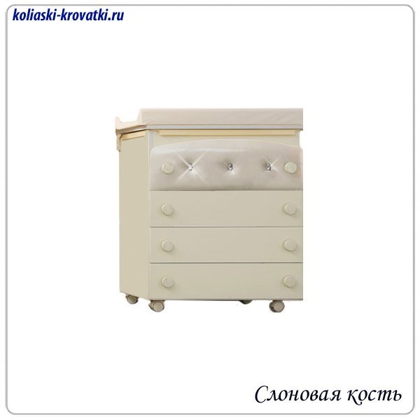 Фото Комод пеленальный Bambolina Capri, реальные фотографии клиентов | Коляски-Кроватки.Ру