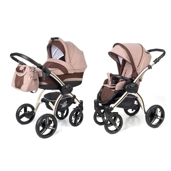 Фото Детская коляска Esspero I-Nova 3 в 1, шасси Beige, реальные фотографии клиентов | Коляски-Кроватки.Ру