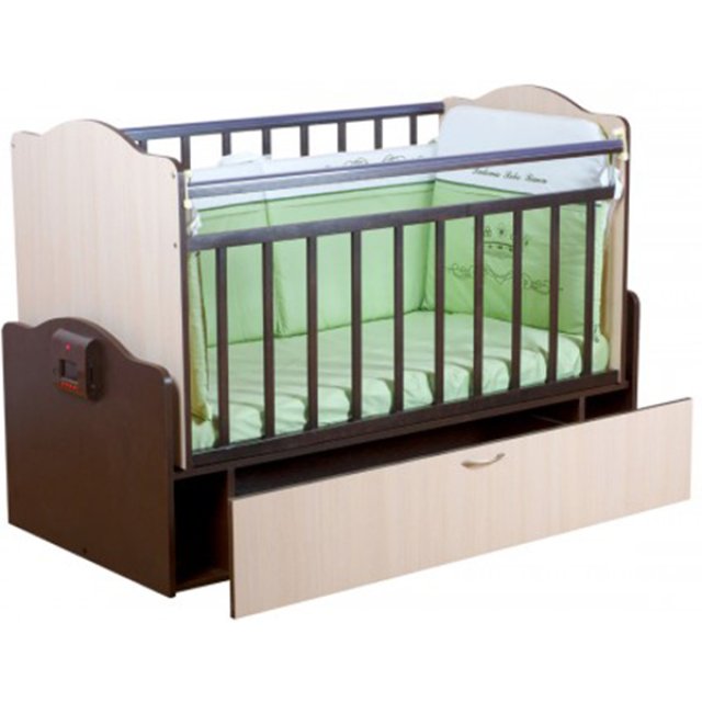 Автоматическая детская кроватка Daka Baby Дака Беби Укачай-ка 2 фото 11