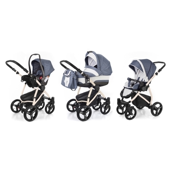 Фото Детская коляска Esspero Newborn Lux 3 в 1, шасси Beige, реальные фотографии клиентов | Коляски-Кроватки.Ру