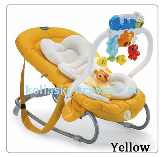 Шезлонг CHICCO Sea Sound Bouncer фото 5