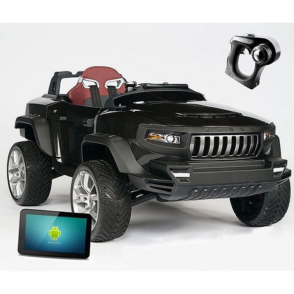 Электромобиль джип-внедорожник RT Broon Henes полноприв. со встроен. планшетом Android 24V арт. Т870 - Фото