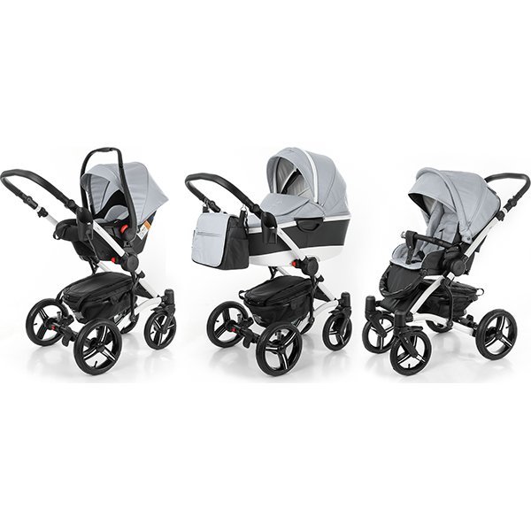 Детская коляска Esspero Tour Alu 3 в 1, шасси White - Фото