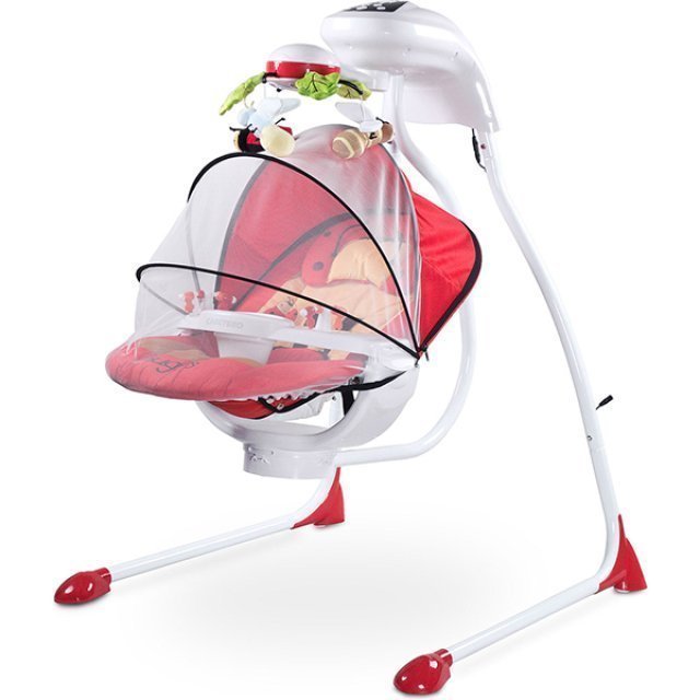 Детские электронные качели Caretero Bugies Каретеро Багис фото 13