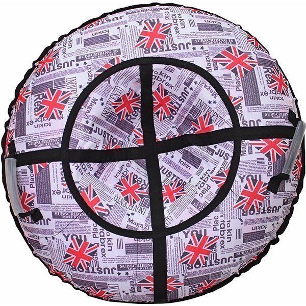 Надувные санки-тюбинг RT Английская Газета - Фото