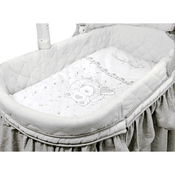 Комплект постельного белья Funnababy Lovely Bear для электронной колыбели, 5 предметов