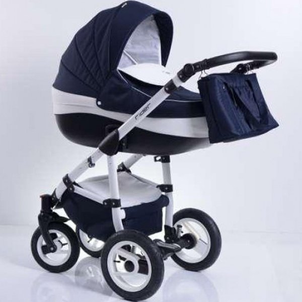 Детская коляска Tutic Rider Eco 3 в 1, эко-кожа - Фото