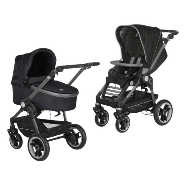 Фото Детская коляска Teutonia BeYou V4 Elite WHL3 2 в 1, эко-кожа или ткань, реальные фотографии клиентов | Коляски-Кроватки.Ру